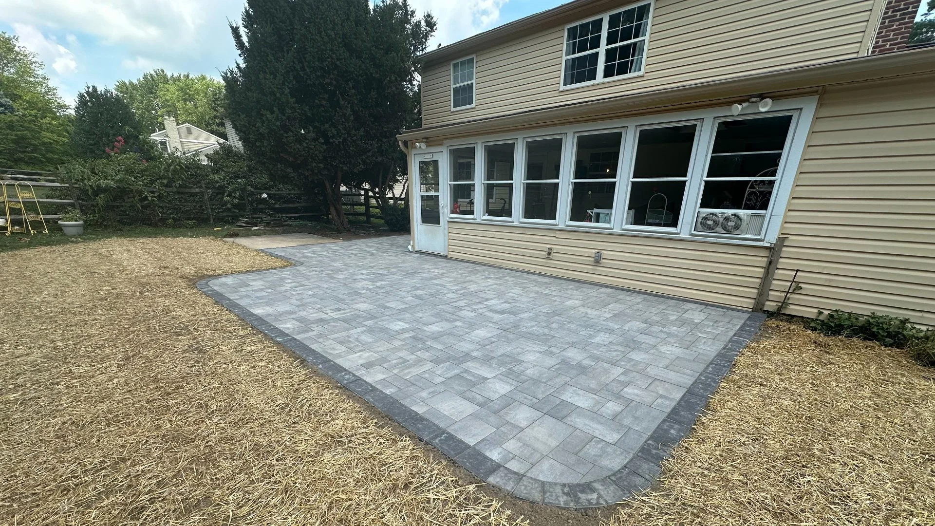 Concrete Paver Patio Project in West Chester, PA