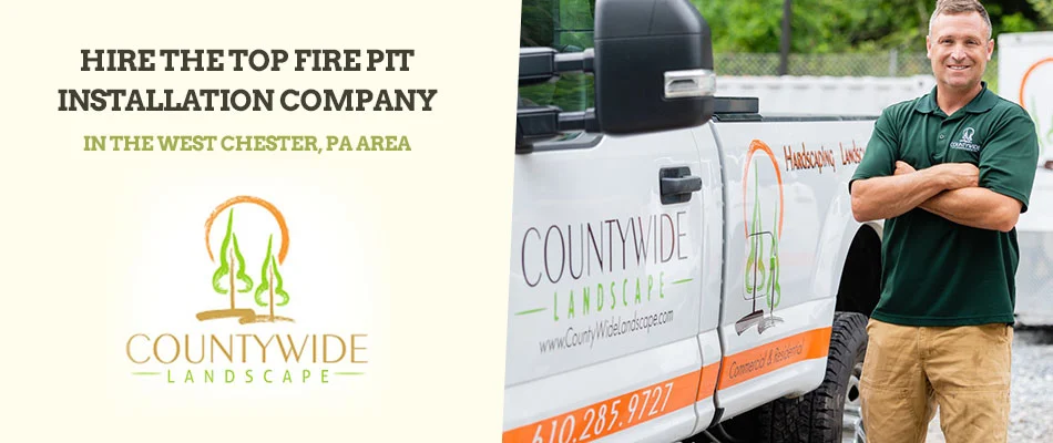 Countywide Landscape owner Andrew McFarlane in West Chester, PA.